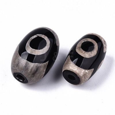 Tibetan Style dZi Beads TDZI-N001-012-1
