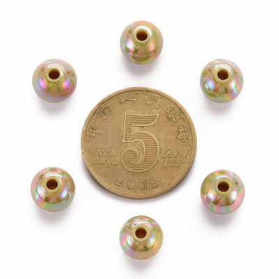 Opaque Acrylic Beads MACR-S370-D8mm-29-1