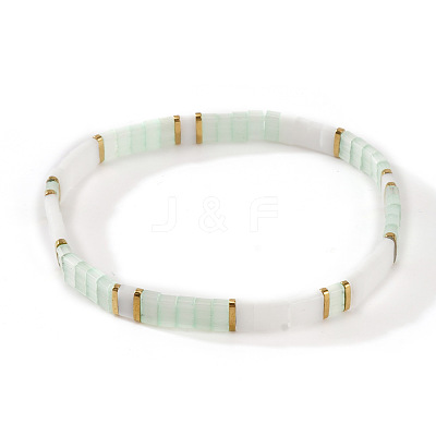Bohemian Style Glass Seed Beads Stretch Bracelets for Women FG0576-7-1