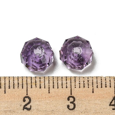 Transparent K9 Glass Beads GLAA-E048-01-05-1