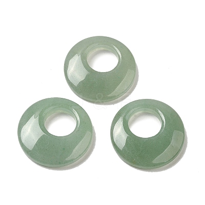 Natural Green Aventurine Pendants G-T122-76I-1