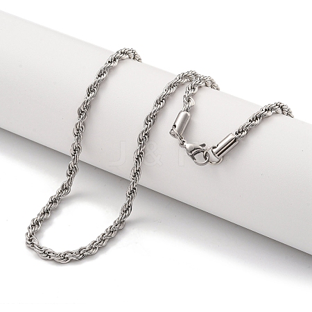 Brass Chain Necklaces for Women NJEW-G084-25P-1