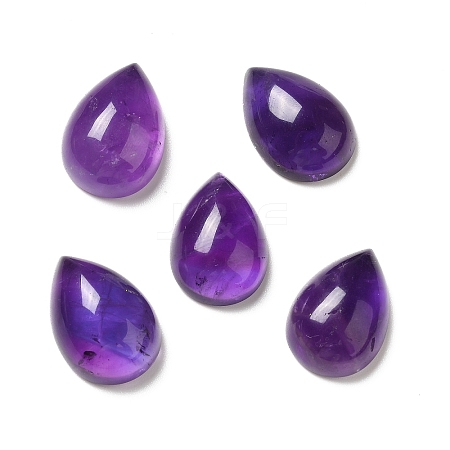 Natural Amethyst Cabochons G-H282-02A-1