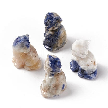 Natural Sodalite Sculpture Display Decorations G-F719-40F-1