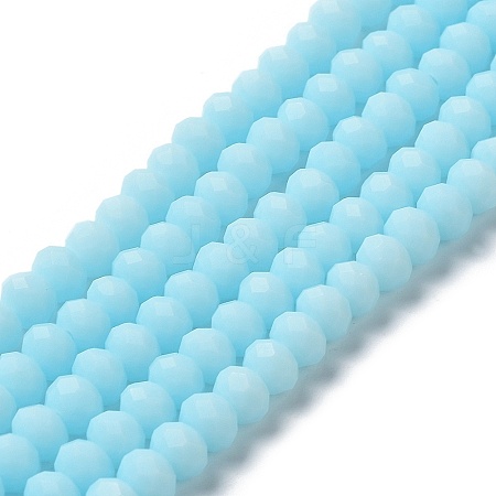 Glass Beads Strands X1-EGLA-A034-P4mm-MD06-1