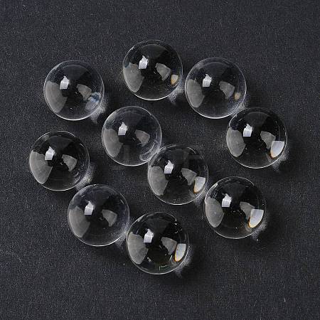 Transparent Glass Beads GLAA-U007-01D-1