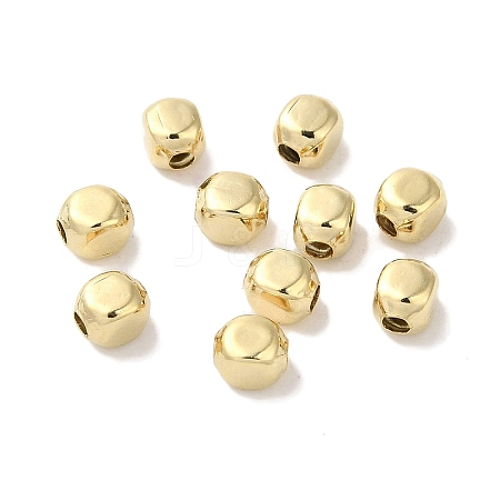 Brass Beads KK-K383-08C-G-1