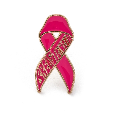 Awareness Ribbon Theme Enamel Pins JEWB-F035-01A-1