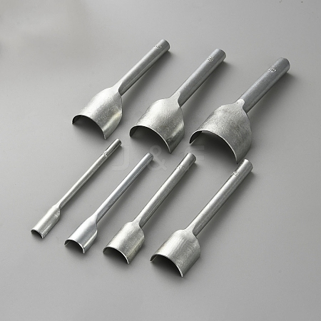 7Pcs 7 Styles High Carbon Steel Leather Craft Tools TOOL-WH0136-154-1