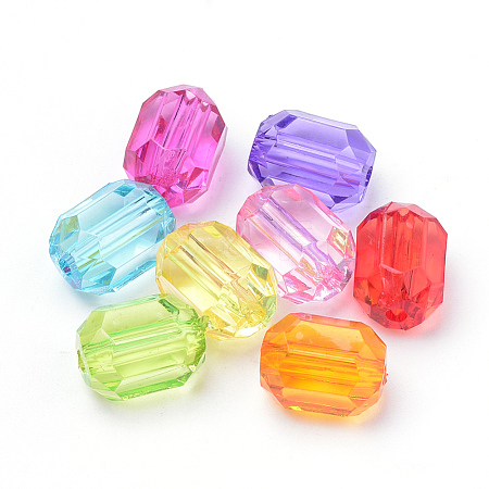 Transparent Acrylic Beads X-TACR-S144-23-1