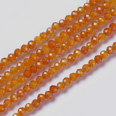 Cubic Zirconia Beads Strands G-F596-48D-3mm-1