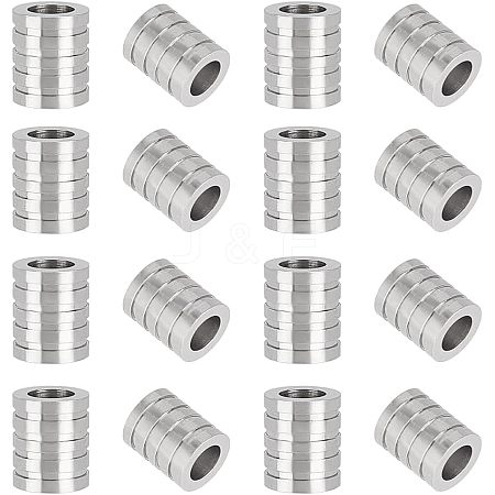 16Pcs Stainless Steel Beads STAS-DR0001-08-1