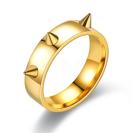 201 Stainless Steel Finger Rings FS-WG9177F-10-1