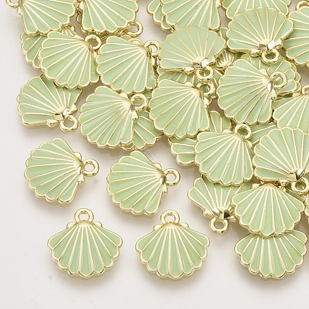 Alloy Enamel Charms X-ENAM-N051-08D-1