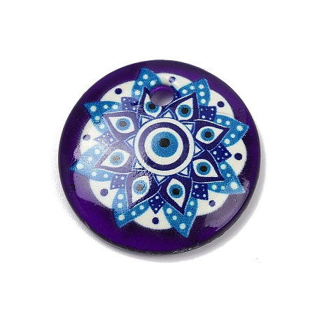 Handmade Lampwork Pendants LAMP-R005-01J-1