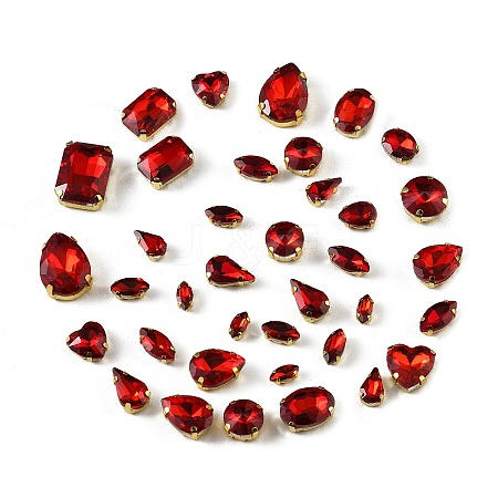Glass Rhinestone Sew on Rhinestone RB-CBA33FD-01G-04-1