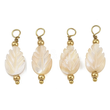 Natural Freshwater Shell Pendants SH-CBA5EEC-07G-1