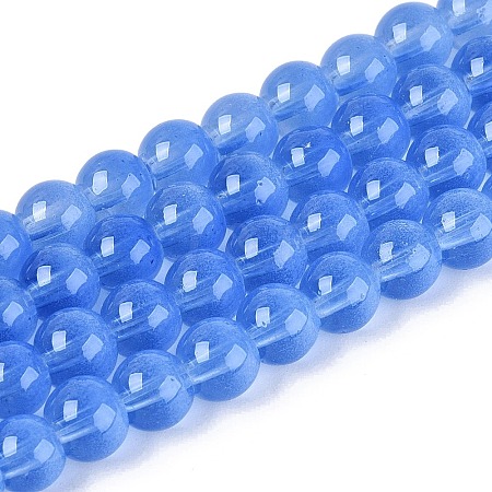 Acrylic Imitation Cat Eye Beads Strands OACR-Q197-01A-04-1
