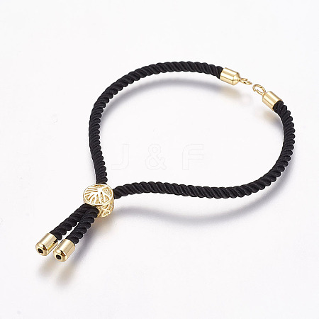 Nylon Cord Bracelet Making X-MAK-P005-06G-1