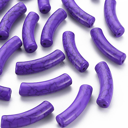 Opaque Crackle Acrylic Beads X1-MACR-S372-002N-004-1