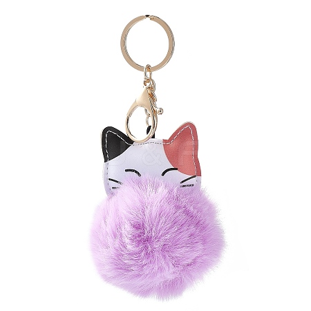 Cute Cat Keychain Plush Pendant for Bags and Wallets ST8800708-1