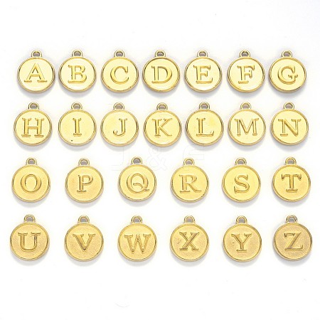 Alloy Pendant Cabochon Settings For Enamel PALLOY-YW0001-10KCG-1