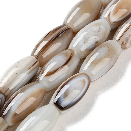 Natural Eye Agate Beads Strands G-NH0019-C04-05-1