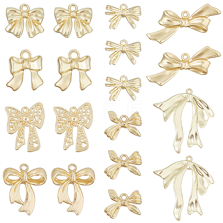 32Pcs 8 Styles Alloy Pendants FIND-HS0001-94-1