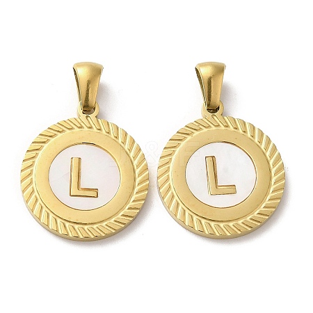 Ion Plating(IP) 304 Stainless Steel Pendants STAS-I204-L-G-1