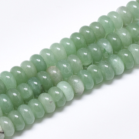 Natural Green Aventurine Beads Strands G-T122-02G-1