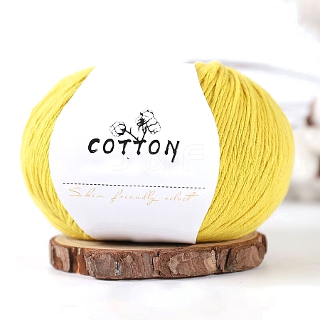 Manufacturer Wholesale Cotton Wool Yarn Medium Coarse Hand-Woven DIY Baby Yarn Milk Cotton Children Newborn Wool Yarn Ball PW-WGC6668-12-1