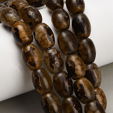 Natural Agate Beads Strands GG-CBA4812-A05-10x14MM-1