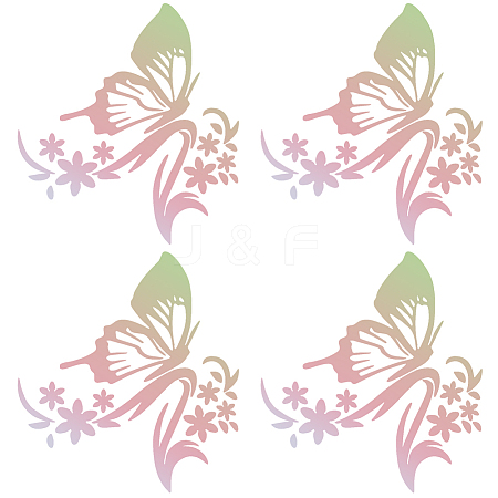 PVC Butterfly Car Decals ST-WH0005-02C-1