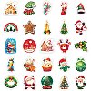 50Pcs Christmas Theme Cartoon Paper Stickers DIY-P085-05-6