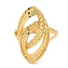 Light Gold Brass Adjustable Rings for Women LS-RJEW-A022-01C-1