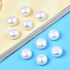 Half Drilled Natural Cultured Freshwater Pearl Beads PEAR-R008-01-7