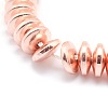 Electroplate Non-magnetic Synthetic Hematite Beads Strands G-L485-05B-RG-2