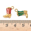 304 Stainless Steel Enamel Pendants STAS-I346-45G-04-3