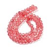 Transparent Crackle Glass Beads Strands CCG-L050-01B-01-3