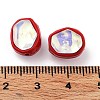 Spray Painted Alloy Bead PALLOY-H134-26B-3