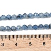 Natural Devil Blue Aquamarine Beads Strands GG-CBAF158-D01-08-4