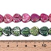 Natural Freshwater Shell Carved Beads Strands SHEL-N038-24-4