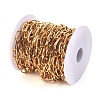 304 Stainless Steel Paperclip Chains CHS-L022-05G-3