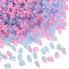 Luminous Transparent Acrylic Beads LACR-D009-01H-2