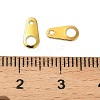 Brass Chain Extender Connectors KK-R211-11G-3