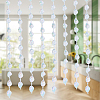 Acrylic Beads Chains CHAC-WH0001-06-5