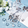 Beebeecraft 30Pcs 3 Style Adjustable 304 Stainless Steel Finger Rings Components STAS-BBC0001-32-7