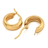 202 Stainless Steel Hoop Earrings EJEW-H003-38G-01-2