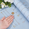 24Pcs 3 Colors 304 Stainless Steel Cable Chains Bracelets for Women BJEW-HS00008-3