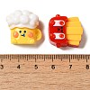 Opaque Resin Imitation Food Decoden Cabochons RESI-H164-07-3